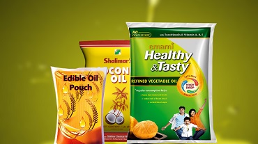 Printed Oil Pouch Barrier Film